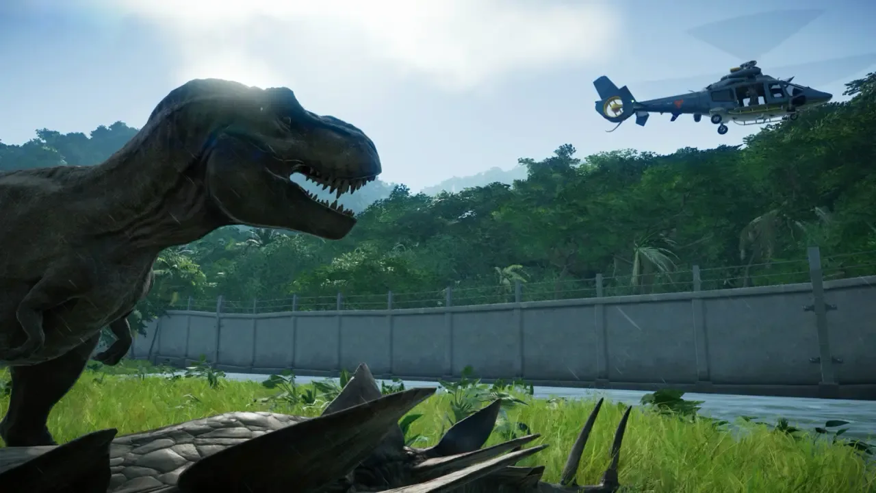 Jurassic World Evolution header image