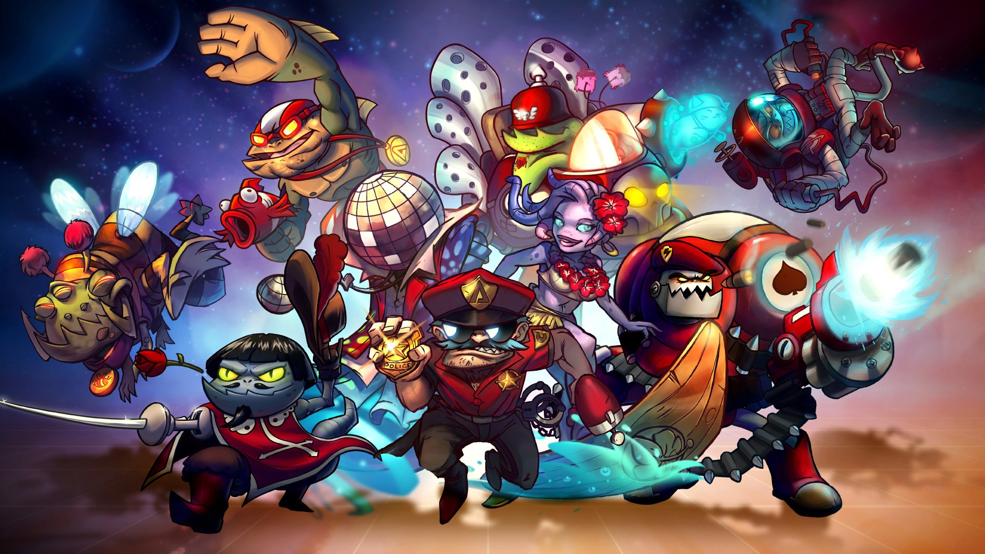 Awesomenauts header image