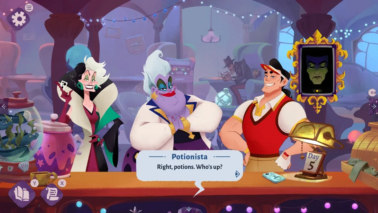 Disney Villains Cursed Café header image