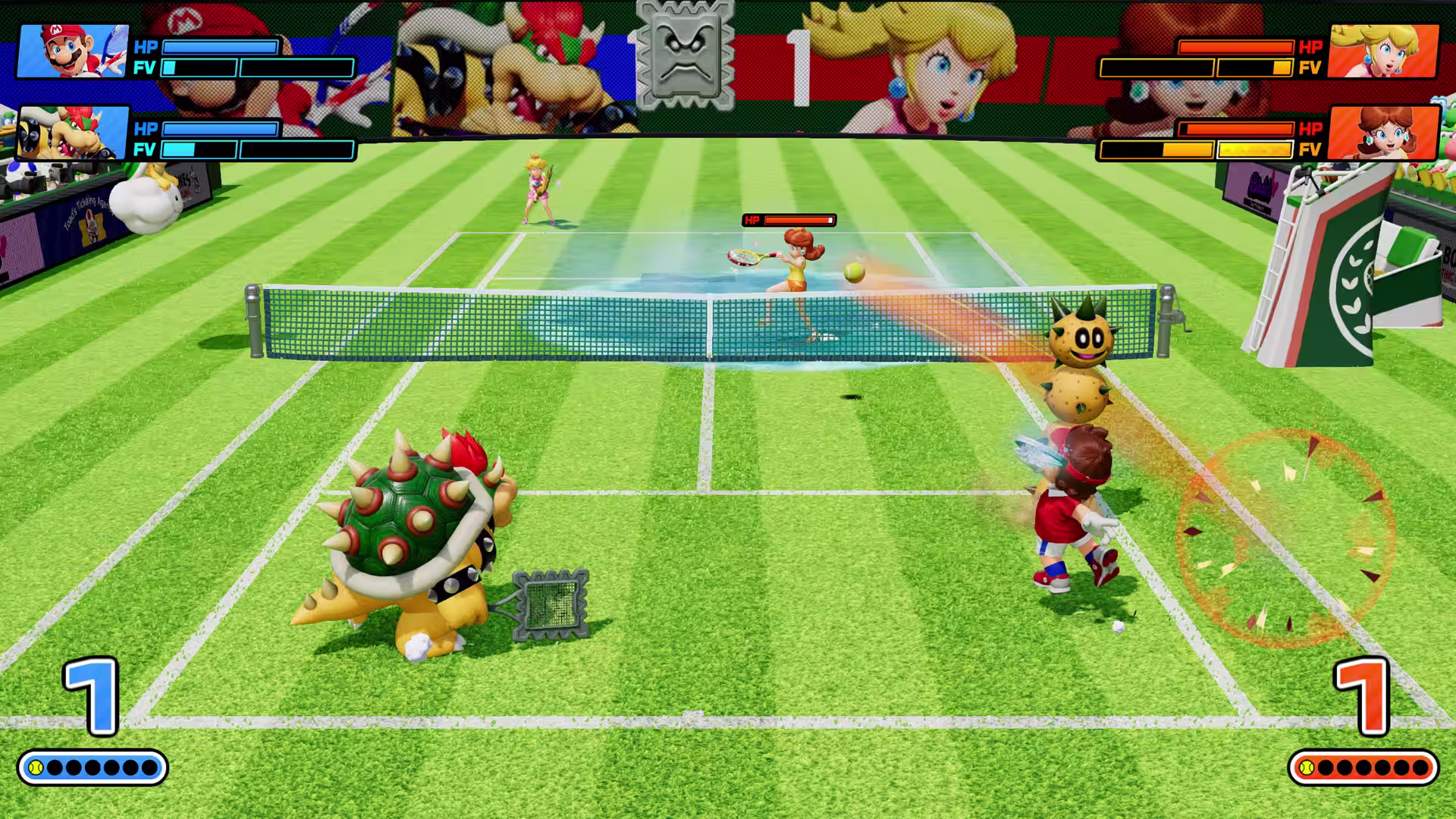Mario Tennis Fever header image