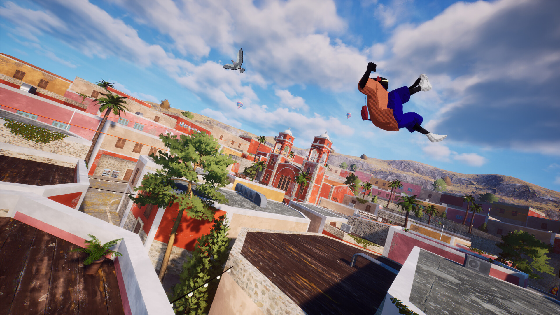 Rooftops & Alleys: The Parkour Game header image