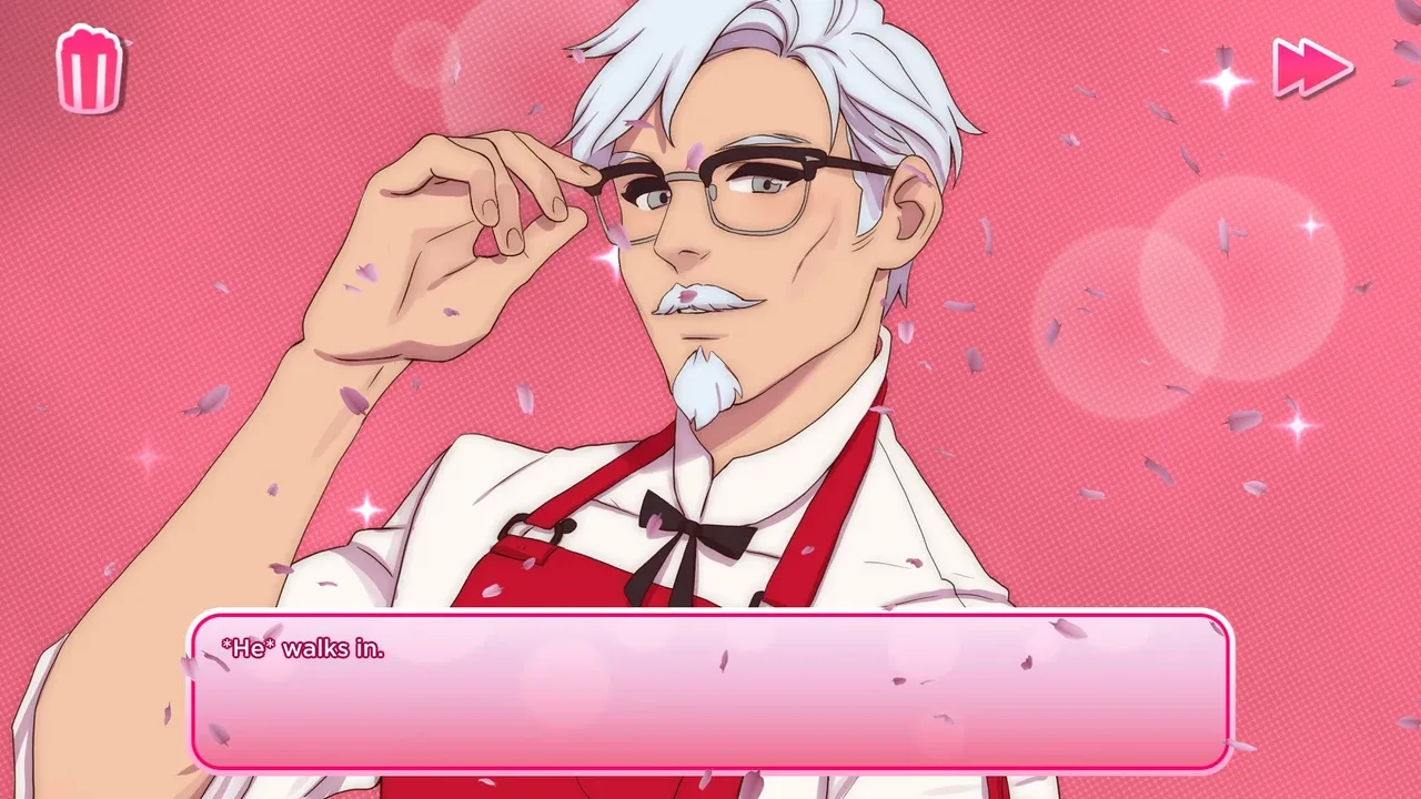 I Love You, Colonel Sanders! A Finger Lickin' Good Dating Simulator header image