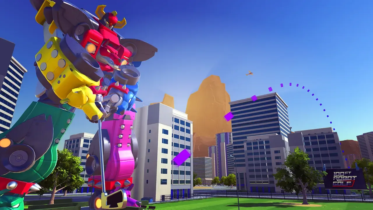 100ft Robot Golf header image