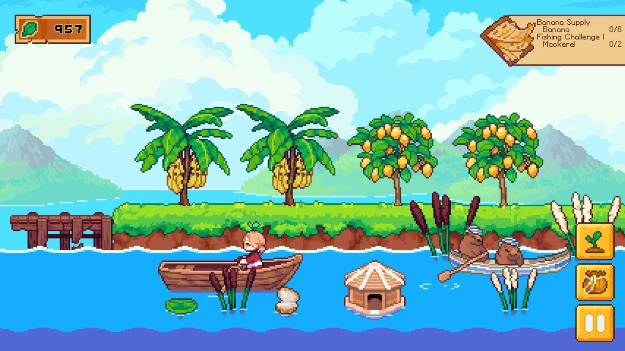 Luna's Fishing Garden header image