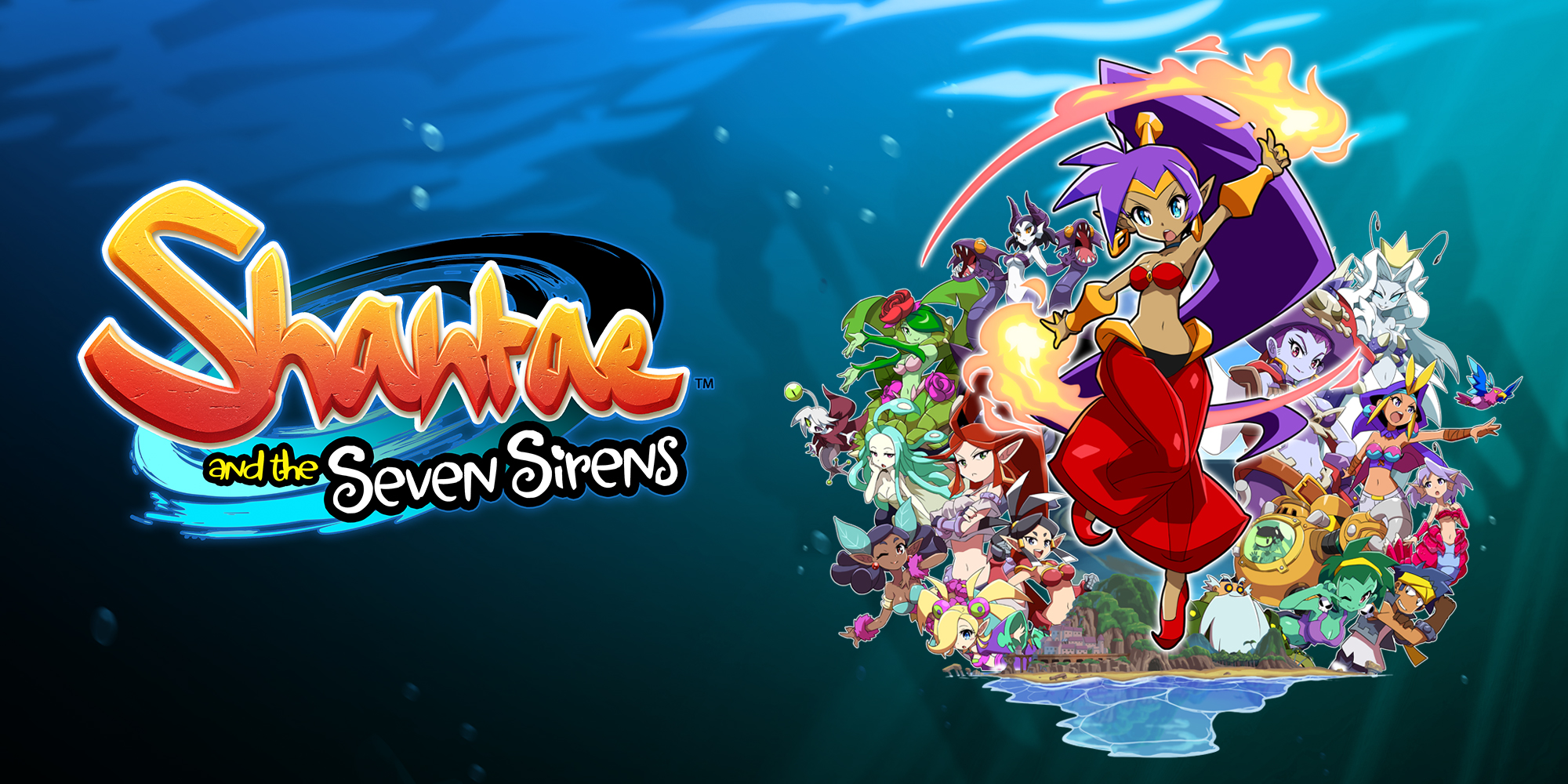 Shantae and the Seven Sirens header image