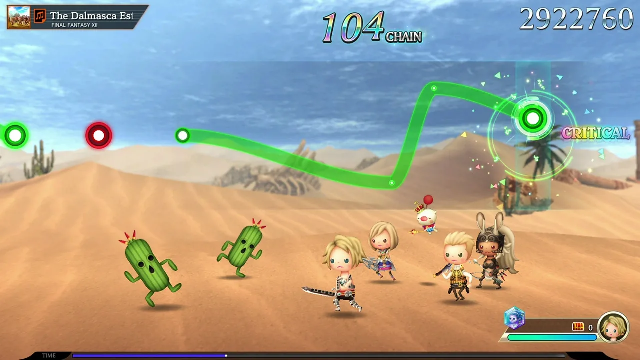 Theatrhythm Final Bar Line header image